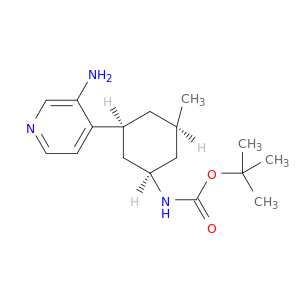tert-Butyl ((1R,3S,5R)-3-(3-aminopyridin-4-yl)-5-methylcyclohexyl)carbamate