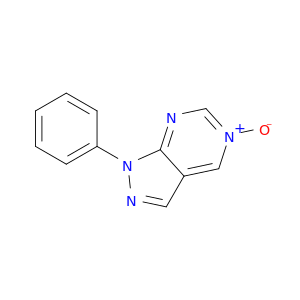1H-Pyrazolo[3,4-d]pyrimidine, 1-phenyl-, 5-oxide