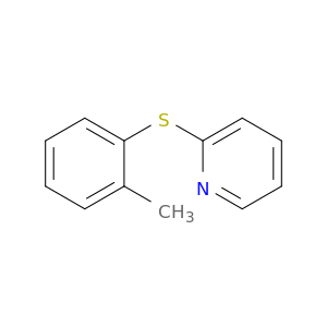 Pyridine, 2-[(2-methylphenyl)thio]-