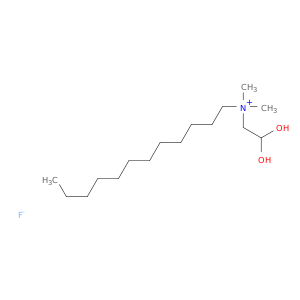 1-十二烷烷基,2-羟基-N-(2-羟乙基)-N,N-二甲基-,氟化物(1：1)
