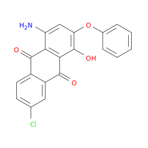 9,10-Anthracenedione, 4-amino-7-chloro-1-hydroxy-2-phenoxy-