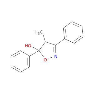 5-Isoxazolol, 4,5-dihydro-4-methyl-3,5-diphenyl-