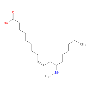 9-Octadecenoic acid, 12-(methylamino)-, (Z)-