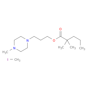 3-(4-methylpiperazin-1-yl)propyl 2,2-dimethylpentanoate- iodomethane(1:1)