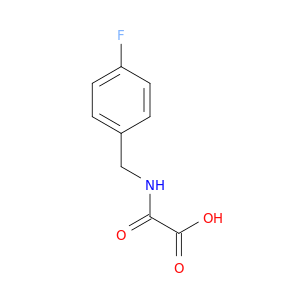 {[(4-fluorophenyl)methyl]carbamoyl}formic Acid