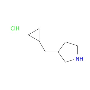 3-(Cyclopropylmethyl)pyrrolidine hydrochloride