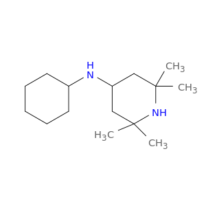 4-Piperidinamine, N-cyclohexyl-2,2,6,6-tetramethyl-