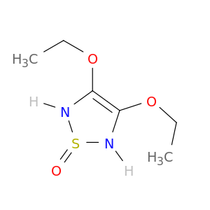 3,4-二乙氧基-1,2,5-噻二唑 1-氧化物