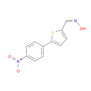 2-Thiophenecarboxaldehyde, 5-(4-nitrophenyl)-, oxime