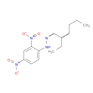 2-Hexenal, 2-ethyl-,2-(2,4-dinitrophenyl)hydrazone