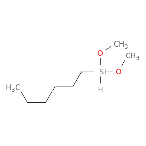 Silane, hexyldimethoxy-
