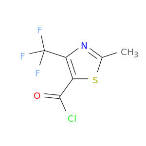 2-甲基-4-(三氟甲基)-5-噻唑烷基氯酰氯
