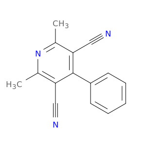 2,6-二甲基-4-苯基-3,5-吡啶二羰基腈
