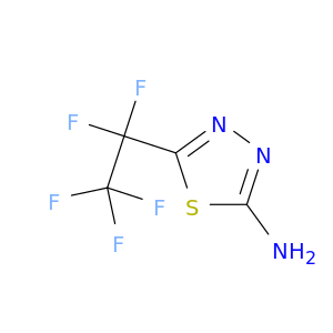 5-(Perfluoroethyl)-1,3,4-thiadiazol-2-amine