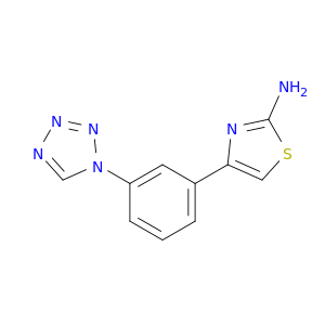 4-[3-(1H-1,2,3,4-Tetrazol-1-yl)phenyl]-1,3-thiazol-2-amine