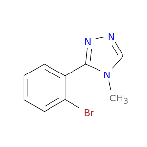 3-(2-Bromophenyl)-4-methyl-4H-1,2,4-triazole