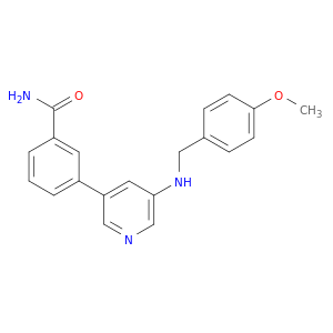 Benzamide, 3-[5-[[(4-methoxyphenyl)methyl]amino]-3-pyridinyl]-