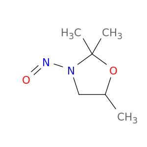 N-Nitroso-2,2,5-trimethyl-1,3-oxazolidine