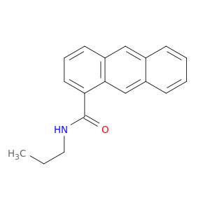 1-Anthracenecarboxamide, N-propyl-