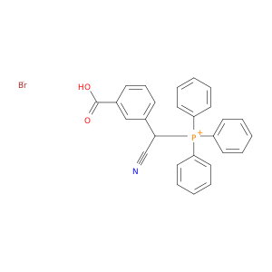 Phosphonium, [(3-carboxyphenyl)cyanomethyl]triphenyl-, bromide