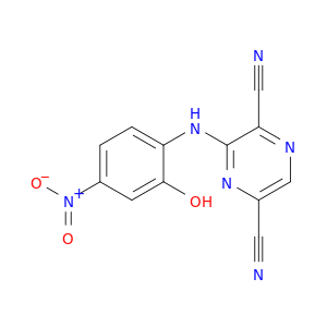 2,5-Pyrazinedicarbonitrile, 3-[(2-hydroxy-4-nitrophenyl)amino]-