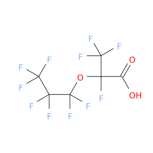 2,3,3,3-tetrafluoro-2-(heptafluoropropoxy)propanoic acid