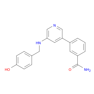 Benzamide, 3-[5-[[(4-hydroxyphenyl)methyl]amino]-3-pyridinyl]-