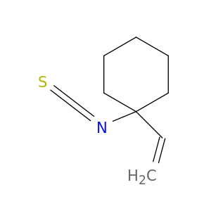 Cyclohexane, 1-ethenyl-1-isothiocyanato-