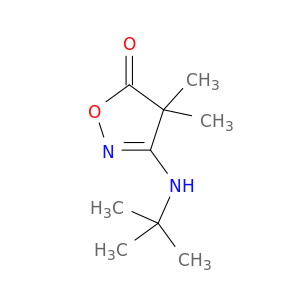 5(4H)-Isoxazolone, 3-[(1,1-dimethylethyl)amino]-4,4-dimethyl-