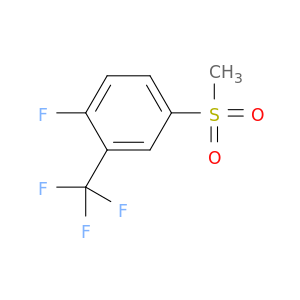 1-Fluoro-4-methanesulfonyl-2-(Trifluoromethyl)Benzene