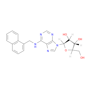 Adenosine, N-(1-naphthalenylmethyl)-