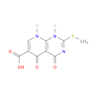 2-(methylsulfanyl)-4,5-dioxo-1,4,5,8-tetrahydropyrido[2,3-d]pyrimidine-6-carboxylic acid