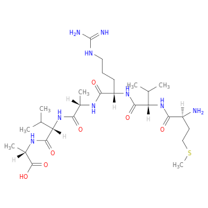 L-Alanine, L-methionyl-L-valyl-L-arginyl-L-alanyl-L-valyl-
