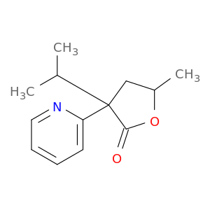DIHYDRO-3-ISOPROPYL-5-METHYL-3-(PYRIDIN-2-YL)-2(3H)-FURANONE