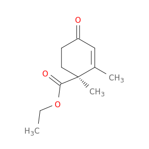 2-Cyclohexene-1-carboxylic acid, 1,2-dimethyl-4-oxo-, ethyl ester, (S)-