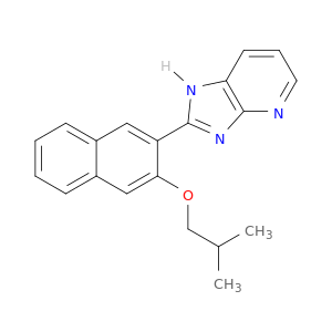 1H-Imidazo[4,5-b]pyridine, 2-[3-(2-methylpropoxy)-2-naphthalenyl]-