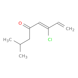 5,7-Octadien-4-one, 6-chloro-2-methyl-, (Z)-
