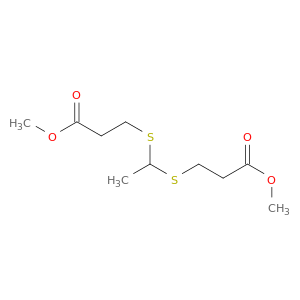 Propanoic acid, 3,3'-[ethylidenebis(thio)]bis-, dimethyl ester