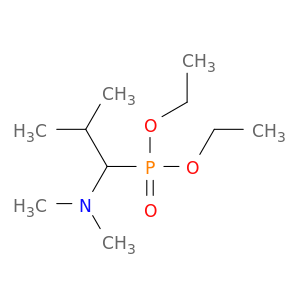 Phosphonic acid, [1-(dimethylamino)-2-methylpropyl]-,diethyl ester (9CI)