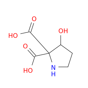 2,2-Pyrrolidinedicarboxylicacid, 3-hydroxy-