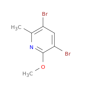 3,5-Dibromo-2-methoxy-6-methylpyridine