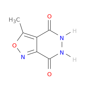 3-Methyl-5,6-dihydroisoxazolo[3,4-d]pyridazine-4,7-dione