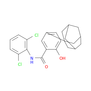 Benzamide,N-(2,6-dichlorophenyl)-2-hydroxy-5-tricyclo[3.3.1.13,7]dec-1-yl-