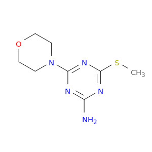 4-(甲基硫基)-6-(4-吗啉基)-1,3,5-三嗪-2-胺