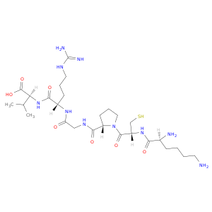 L-Valine, L-lysyl-L-cysteinyl-L-prolylglycyl-L-arginyl-