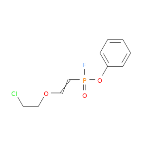 Phosphonofluoridic acid, [2-(2-chloroethoxy)ethenyl]-, phenyl ester