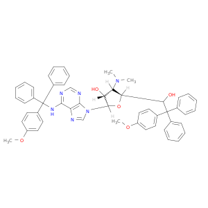 3'-(N,N-DIMETHYLAMINO)-5',N6-BIS(4-METHOXYTRITYL)-3'-DEOXYADENOSINE