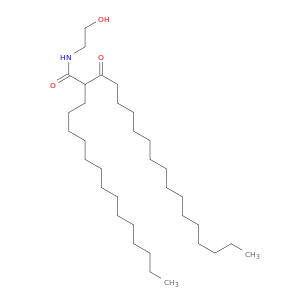 Octadecanamide, N-(2-hydroxyethyl)-3-oxo-2-tetradecyl-