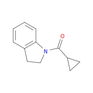 1H-Indole, 1-(cyclopropylcarbonyl)-2,3-dihydro-