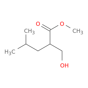 Pentanoic acid, 2-(hydroxymethyl)-4-methyl-, methyl ester